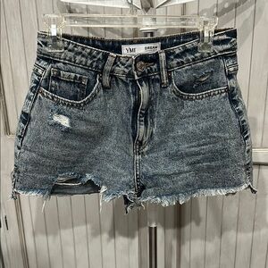YMI Women's Distressed Jean Shorts